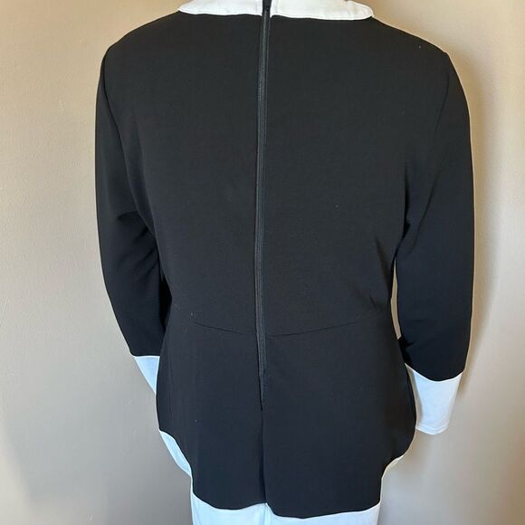 NWT Classic Chic Black/White Dress - Size 2X - Picture 13 of 14